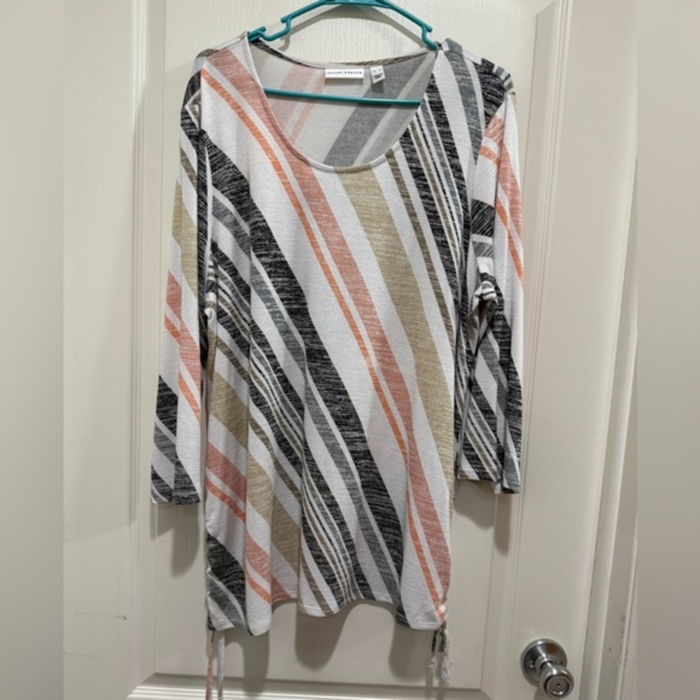 Striped Multicolor Women's Top NWOT